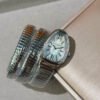 Serpentine Bracelet Oval Watch